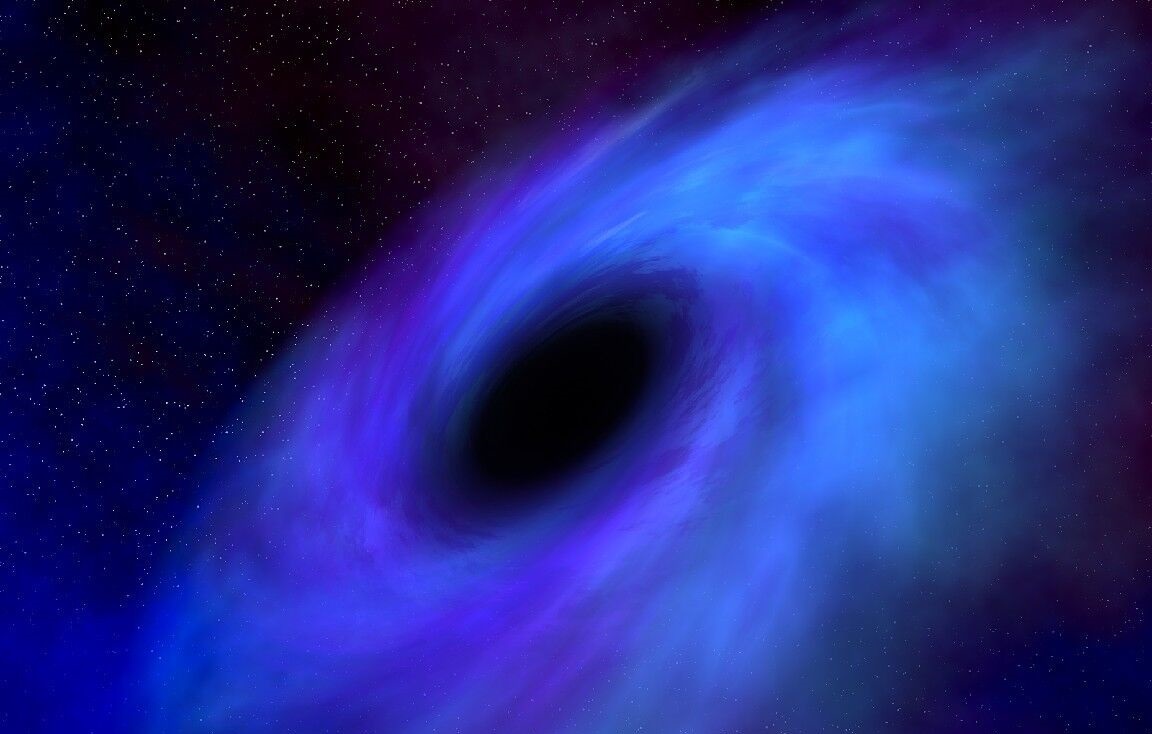 宇宙黑洞图片