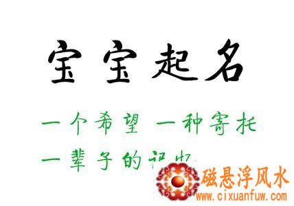 宝宝免费取名大全