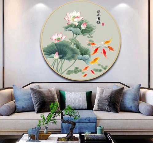 玄关挂荷花风水好不好