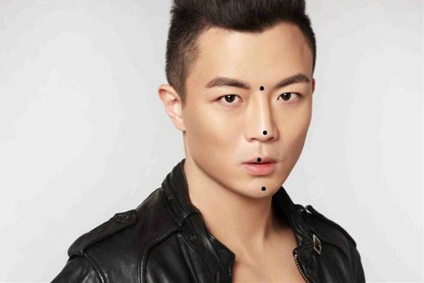 男人脸上十大福痣图片