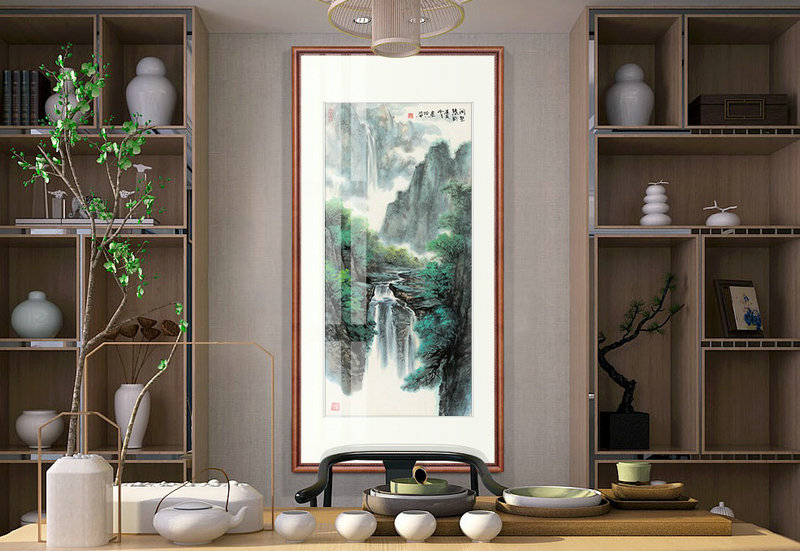 玄关风水画聚宝盆详解 玄关挂聚宝盆画好吗