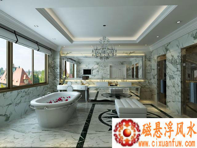 卫生间风水3大注意事项