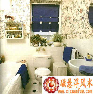 装修风水学之探秘浴室卫生间风水(图)
